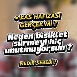 Kas hafızası gerçek mi? Yıllar sonra bile bisiklete binmemi nasıl hatırlıyor vücut?