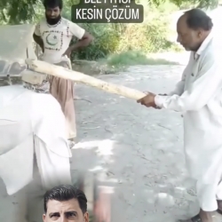 Bele tuğla koyup arkadan sopayla vurmak… ?